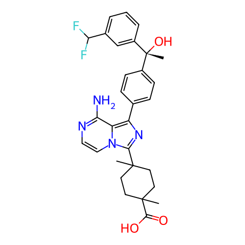 Chemical structure of BindingDB Monomer ID 350165