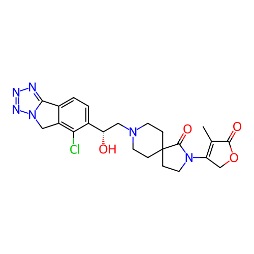 Chemical structure of BindingDB Monomer ID 350281