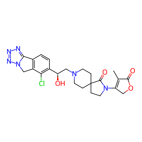 Chemical structure of BindingDB Monomer ID 350282