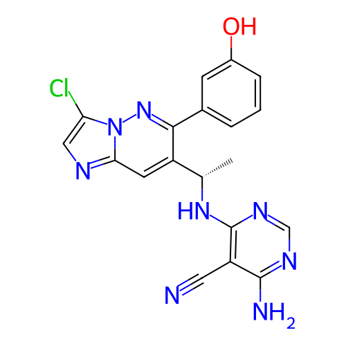Chemical structure of BindingDB Monomer ID 350434