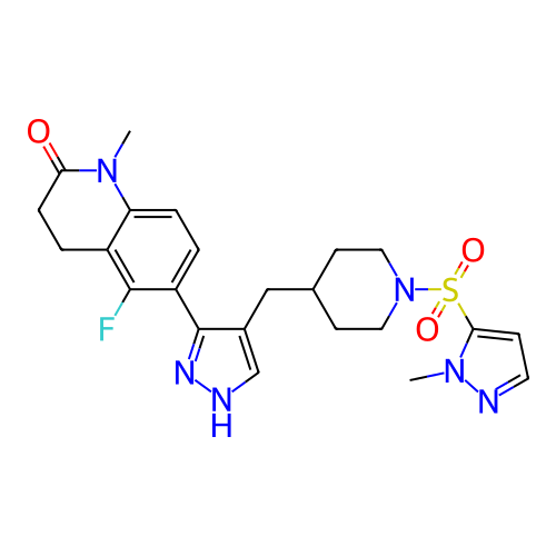 Chemical structure of BindingDB Monomer ID 351262