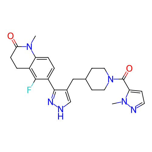 Chemical structure of BindingDB Monomer ID 351263