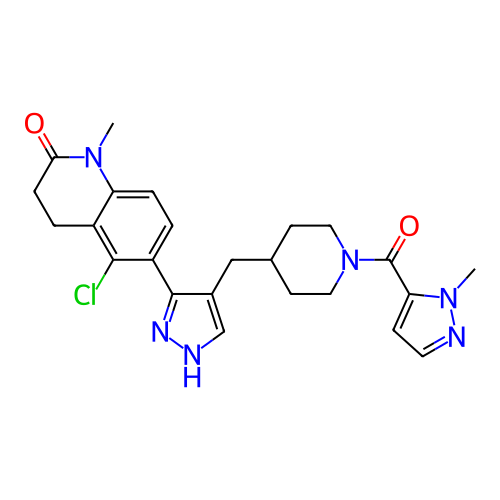 Chemical structure of BindingDB Monomer ID 351268