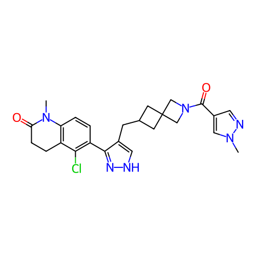 Chemical structure of BindingDB Monomer ID 351280