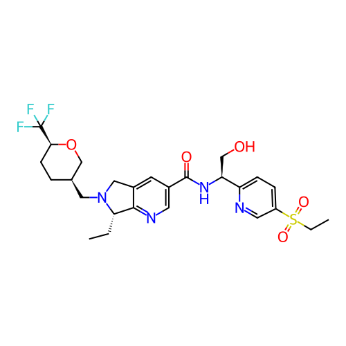 Chemical structure of BindingDB Monomer ID 351564