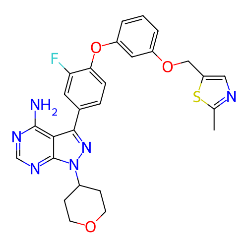 Chemical structure of BindingDB Monomer ID 351817
