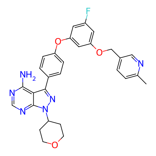 Chemical structure of BindingDB Monomer ID 351820