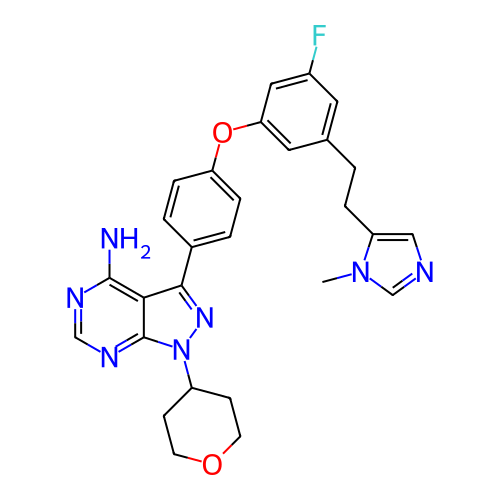 Chemical structure of BindingDB Monomer ID 351822