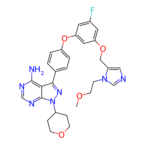 Chemical structure of BindingDB Monomer ID 351840