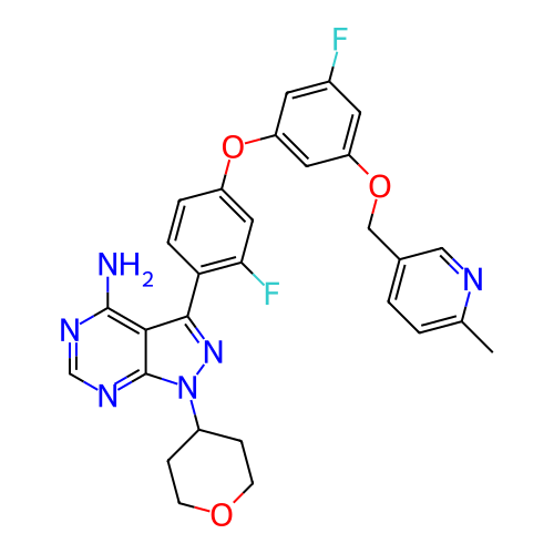 Chemical structure of BindingDB Monomer ID 351850