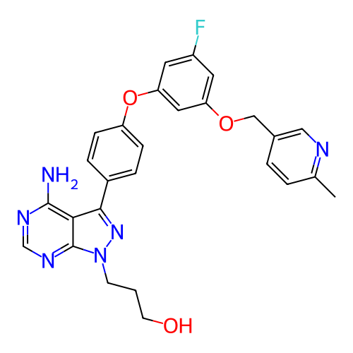 Chemical structure of BindingDB Monomer ID 351851