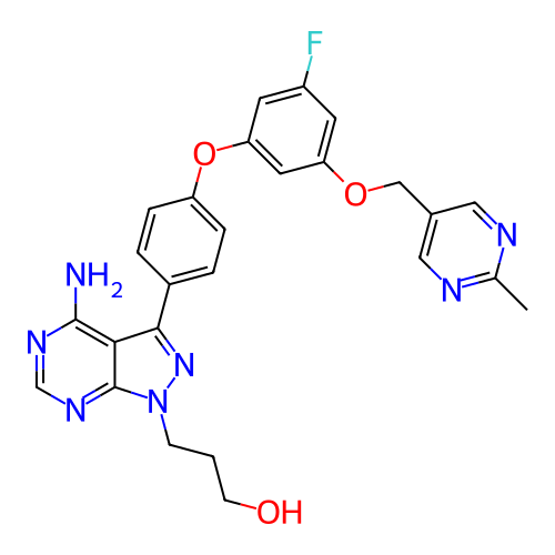 Chemical structure of BindingDB Monomer ID 351869