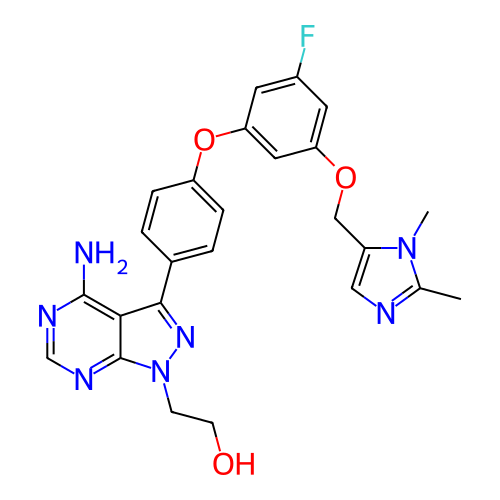 Chemical structure of BindingDB Monomer ID 351870