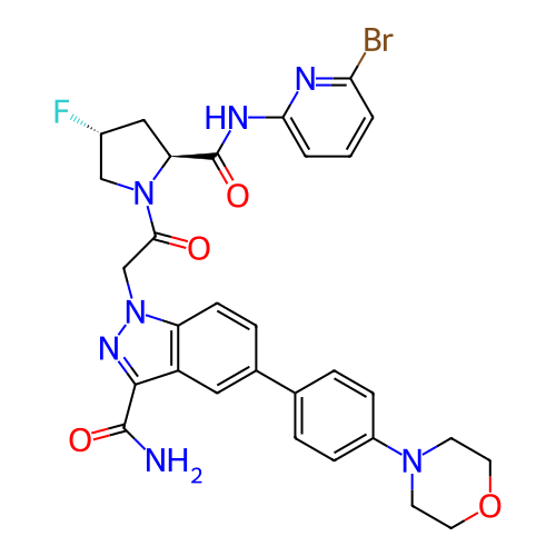 Chemical structure of BindingDB Monomer ID 351984