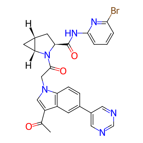 Chemical structure of BindingDB Monomer ID 351998