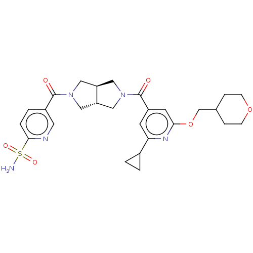 Chemical structure of BindingDB Monomer ID 352274