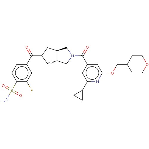 Chemical structure of BindingDB Monomer ID 352275