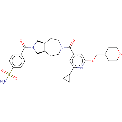 Chemical structure of BindingDB Monomer ID 352280