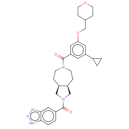 Chemical structure of BindingDB Monomer ID 352286