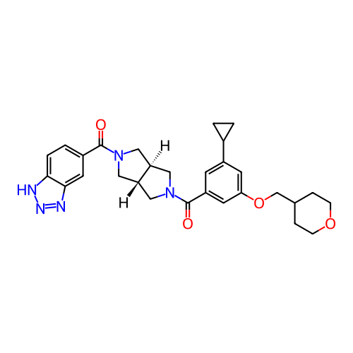 Chemical structure of BindingDB Monomer ID 352372