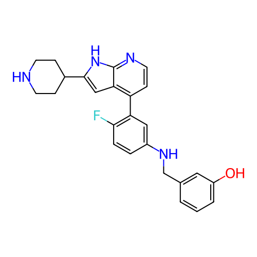 Chemical structure of BindingDB Monomer ID 353140