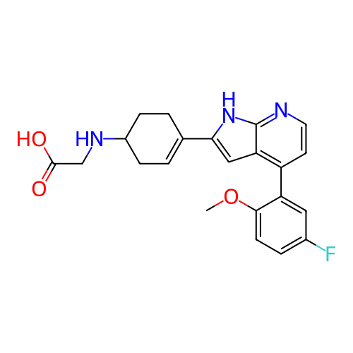 Chemical structure of BindingDB Monomer ID 353391