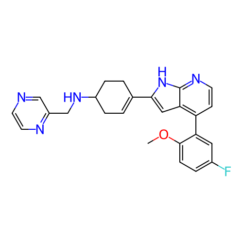 Chemical structure of BindingDB Monomer ID 353438