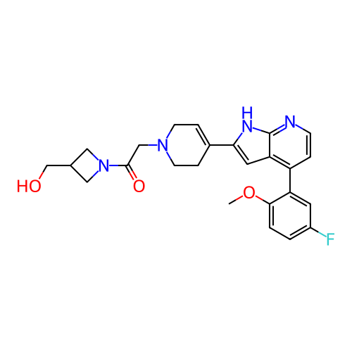 Chemical structure of BindingDB Monomer ID 353767