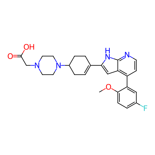 Chemical structure of BindingDB Monomer ID 354065