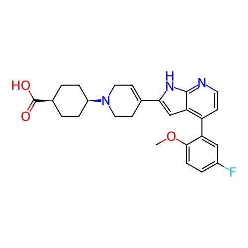 Chemical structure of BindingDB Monomer ID 354119