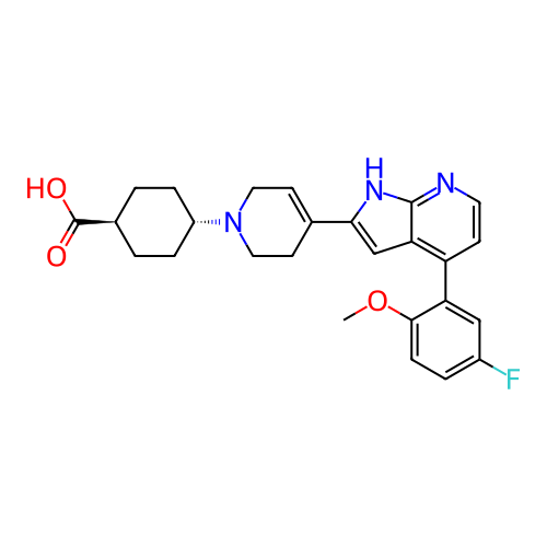 Chemical structure of BindingDB Monomer ID 354120