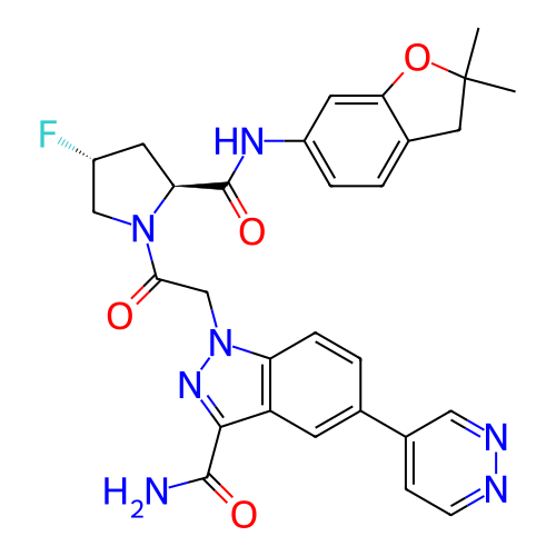 Chemical structure of BindingDB Monomer ID 354172