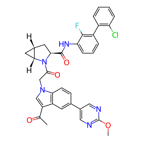 Chemical structure of BindingDB Monomer ID 354176