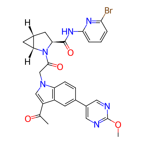 Chemical structure of BindingDB Monomer ID 354177