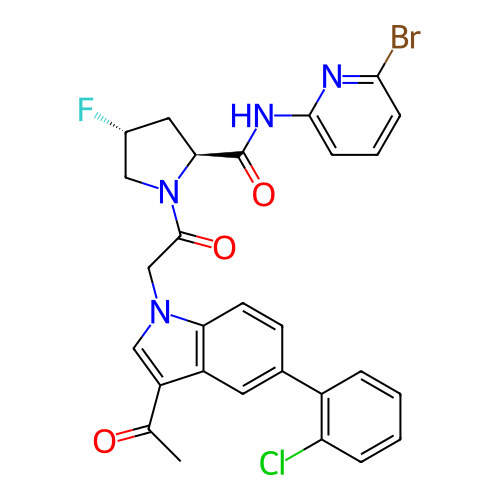 Chemical structure of BindingDB Monomer ID 354197