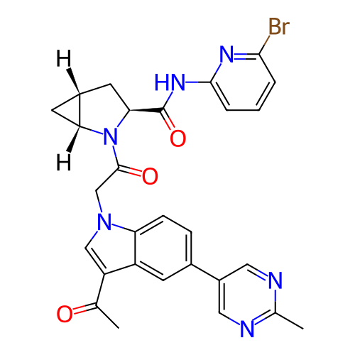 Chemical structure of BindingDB Monomer ID 354234