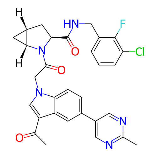 Chemical structure of BindingDB Monomer ID 354237