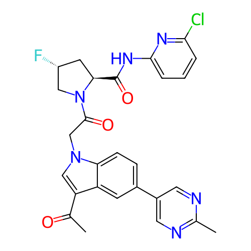 Chemical structure of BindingDB Monomer ID 354240