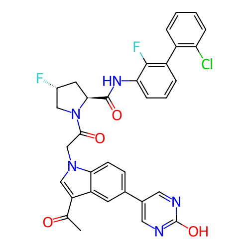 Chemical structure of BindingDB Monomer ID 354270