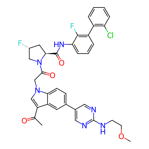 Chemical structure of BindingDB Monomer ID 354271