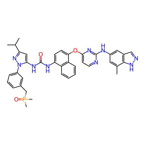 Chemical structure of BindingDB Monomer ID 354309