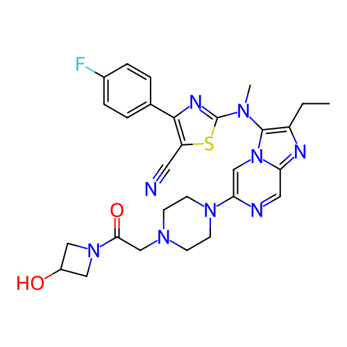 Chemical structure of BindingDB Monomer ID 354335