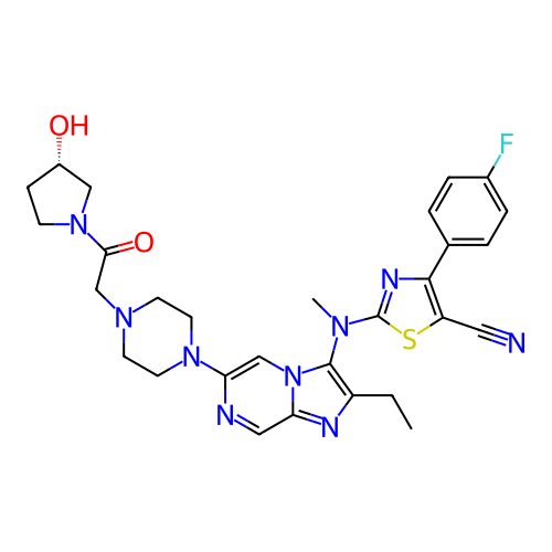 Chemical structure of BindingDB Monomer ID 354340