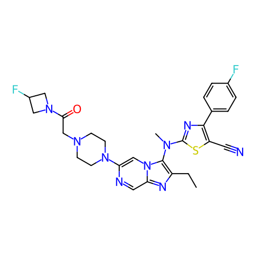 Chemical structure of BindingDB Monomer ID 354344