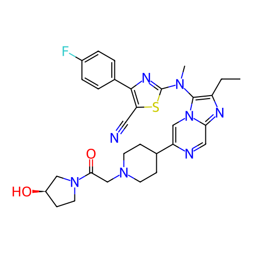 Chemical structure of BindingDB Monomer ID 354356