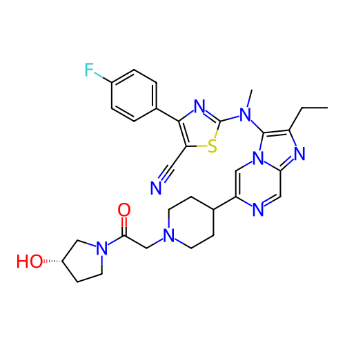 Chemical structure of BindingDB Monomer ID 354357