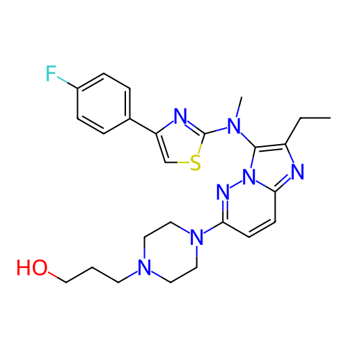 Chemical structure of BindingDB Monomer ID 354381