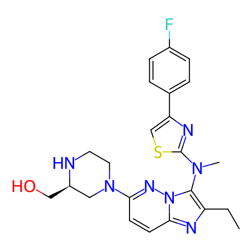 Chemical structure of BindingDB Monomer ID 354392