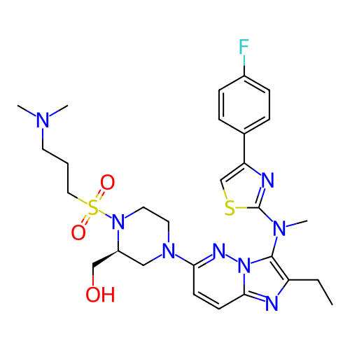 Chemical structure of BindingDB Monomer ID 354395