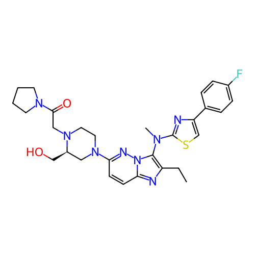 Chemical structure of BindingDB Monomer ID 354396